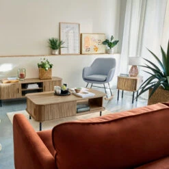 Table De Chevet 2 Portes Colva Atmosphera -Mobilier Soldes table de chevet 2 portes colva atmosphera 3