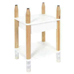 Table De Chevet Enfant 1 Tiroir Crayon