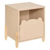 Table De Chevet Enfant H40 Ourson Beige Atmosphera -Mobilier Soldes table de chevet enfant h40 ourson beige atmosphera