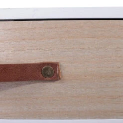 Table De Chevet Pieds Bois 1 Tiroir Blanc -Mobilier Soldes table de chevet pieds bois 1 tiroir blanc 5