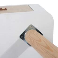 Table De Chevet Pieds Bois 1 Tiroir Blanc -Mobilier Soldes table de chevet pieds bois 1 tiroir blanc 6