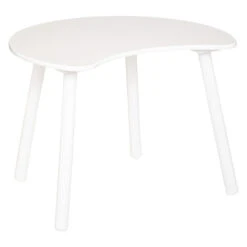 Table Enfant Douceur Lune Blanc Atmosphera