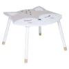 Table Enfant Douceur Renard Blanc Atmosphera 1 Table Enfant Douceur Renard Blanc Atmosphera -Mobilier Soldes table enfant douceur renard blanc atmosphera