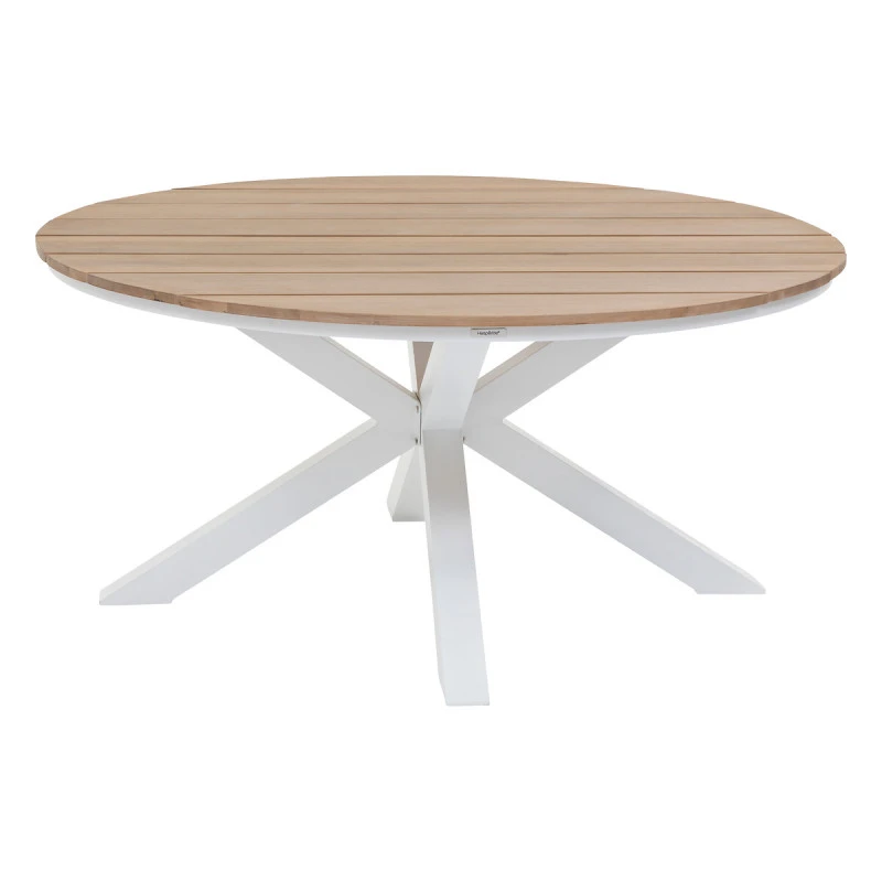 Table Extérieure Ronde 4 Personnes Blanc Oriengo Hespéride 4 Table Extérieure Ronde 4 Personnes Blanc Oriengo Hespéride – Image 2