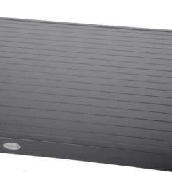 Table Carrée Fixe Piazza 8 P. Graphite Hespéride -Mobilier Soldes table fixe carree piazza coloris noir graphite hesperide 2