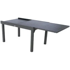 Table Rectangulaire Extensible Piazza 10 P. Graphite Hespéride -Mobilier Soldes table rectangulaire extensible piazza 10 personnes graphite hesperide 2