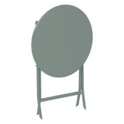 Table Ronde Pliante Greensboro 2p Vert Olive Hespéride 8 Table Ronde Pliante Greensboro 2p Vert Olive Hespéride -Mobilier Soldes table ronde exterieur greensboro vert olive hesperide 1 2