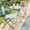 Table Ronde Pliante Greensboro 2p Jade Hespéride -Mobilier Soldes table ronde pliante greensboro 2p jade hesperide