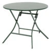 Table Ronde Pliante Greensboro 4p Olive Hespéride -Mobilier Soldes table ronde pliante greensboro 4p olive hesperide