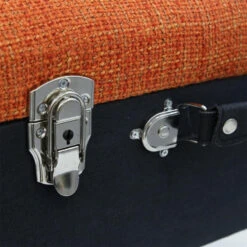 Tabouret Coffre Valise Patchwork Sur Pieds -Mobilier Soldes tabouret coffre valise patchwork sur pieds 3