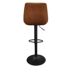 Tabouret De Bar Barcelona PU Cognac -Mobilier Soldes tabouret de bar barcelona pu cognac 2