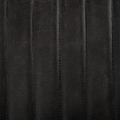 Tabouret De Bar En Cuir Noir Dario Atmosphera -Mobilier Soldes tabouret de bar en cuir noir dario atmosphera 1