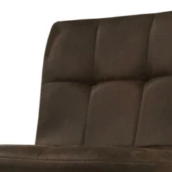 Tabouret De Bar Marron Pieds Métal Noir -Mobilier Soldes tabouret de bar marron pieds metal noir 2