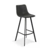 Tabouret De Bar Ozan PU Noir