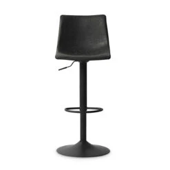 Tabouret De Bar Réglable Trevi PU Noir 10 Tabouret De Bar Réglable Trevi PU Noir -Mobilier Soldes tabouret de bar reglable trevi pu noir 3