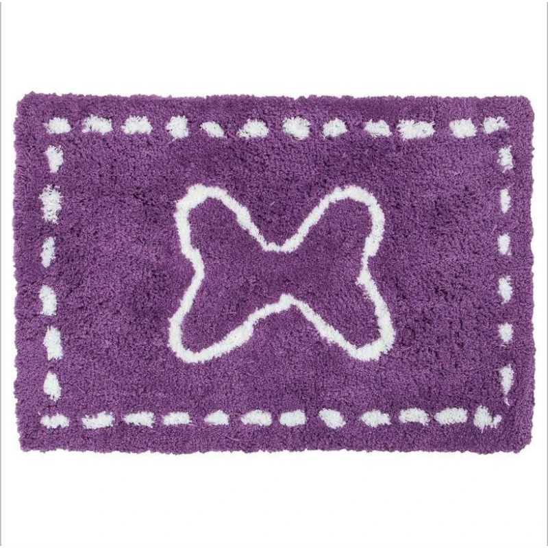 Tapis épais Pour Enfant Microfibre 90 X 60 Cm Violet 3 Tapis épais Pour Enfant Microfibre 90 X 60 Cm Violet