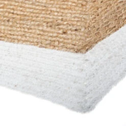 Tapis Jute Naturel Bord Blanc 120x170 Atmosphera 9 Tapis Jute Naturel Bord Blanc 120x170 Atmosphera -Mobilier Soldes tapis jute naturel bord blanc 120x170 atmosphera 3