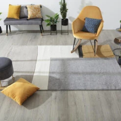 Tapis Rectangulaire Relief Abstrait 160x230 Atmosphera -Mobilier Soldes tapis rectangulaire relief abstrait 160x230 atmosphera 5