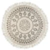 Tapis Rond Ă Franges D120 Cm Etnik Atmosphera 1 Tapis Rond Ă Franges D120 Cm Etnik Atmosphera -Mobilier Soldes tapis rond a franges d120 cm etnik atmosphera