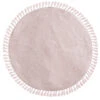 Tapis Rose D90 à Franges Atmosphera -Mobilier Soldes tapis rose d90 a franges atmosphera