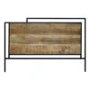 Tête De Lit Pleine 160 Cm Métal Et Bois De Manguier 2 Tête De Lit Pleine 160 Cm Métal Et Bois De Manguier -Mobilier Soldes tete de lit pleine 160 cm metal et bois de manguier