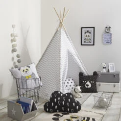 Produits populaires 5 Tipi Pour Enfant Coloris Gris Atmosphera