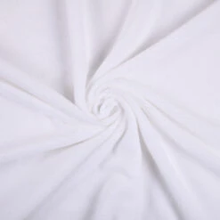 Tissu éponge Tibamboo 140cm 240g Blanc