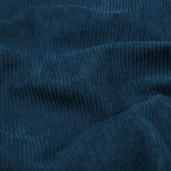 Tissu Velours Antonin 145cm 260g Bleu Pétrole