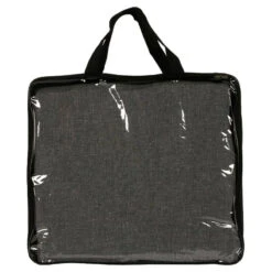 Toile Rempl. Rectangulaire En Oléfine Anthracite Eléa Hespéride -Mobilier Soldes toile remplacement rectangulaire anthracite pour parasol elea hesperide 1