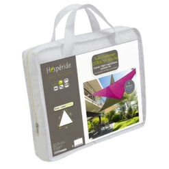 Toile Solaire 4x4x4m Curacao Blanc Hespéride -Mobilier Soldes toile solaire 4x4x4m luxe hesperide curacao blanc 2