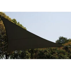 Toile Solaire 5x5x5m Curacao Gris Hespéride 9 Toile Solaire 5x5x5m Curacao Gris Hespéride -Mobilier Soldes toile solaire 5x5x5m luxe hesperide curacao gris 2