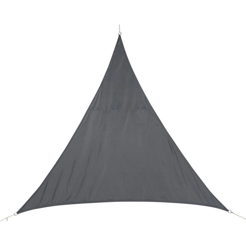 Toile Solaire 5x5x5m Curacao Gris Hespéride 3 Toile Solaire 5x5x5m Curacao Gris Hespéride