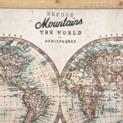 Toile Suspendue Monde Wild 100x78 Atmosphera -Mobilier Soldes toile suspendue monde wild 100x78 atmosphera 3