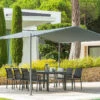 Tonnelle Certeli Carrée Forme Abri Coloris Graphite/ardoise -Mobilier Soldes tonnelle certeli carree forme abri coloris graphite ardoise