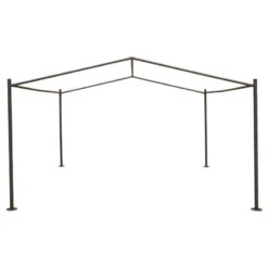 Tonnelle Certeli Carrée Forme Abri Coloris Graphite/ardoise -Mobilier Soldes tonnelle certeli carree forme abri coloris graphite ardoise 5