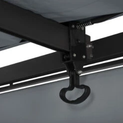 Tonnelle Moai 3x4 M Ardoise Hespéride -Mobilier Soldes tonnelle moai 3x4 m hesperide 4