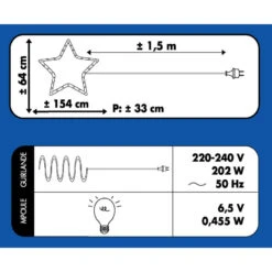 Traîneau + 1 Renne Lumineux Blanc Chaud 7 Traîneau + 1 Renne Lumineux Blanc Chaud -Mobilier Soldes traineau 1 renne lumineux blanc chaud 2