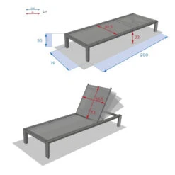 Transat Evasion Wengé/tonka Hespéride -Mobilier Soldes transat evasion wengetonka hesperide 3