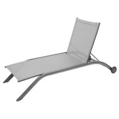 Transat Milenio Gris Galet Et Graphite Hespéride -Mobilier Soldes transat milenio gris galet graphite hesperide 2