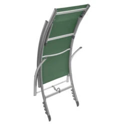 Transat Samba Pliable Et Empilable Vert Olive Hespéride -Mobilier Soldes transat samba vert olive hesperide 1 8