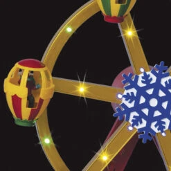 Village De Noël Animé, Lumineux Et Musical Grande Roue 7 Village De Noël Animé, Lumineux Et Musical Grande Roue -Mobilier Soldes village de noel anime lumineux et musical grande roue 1 2
