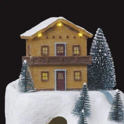 Village De Noël Animé, Lumineux Et Musical Piste De Ski Montagne 9 Village De Noël Animé, Lumineux Et Musical Piste De Ski Montagne -Mobilier Soldes village de noel anime lumineux et musical piste de ski montagne 2