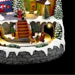 Village De Noël Avion Du Père Noël Et Calèche Lumineux Et Animé 7 Village De Noël Avion Du Père Noël Et Calèche Lumineux Et Animé -Mobilier Soldes village de noel avion du pere noel et caleche lumineux et anime 1 2