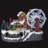 Village De Noël Roue Du Père Noël Animé Et Lumineux 1 Village De Noël Roue Du Père Noël Animé Et Lumineux -Mobilier Soldes village de noel roue du pere noel anime et lumineux