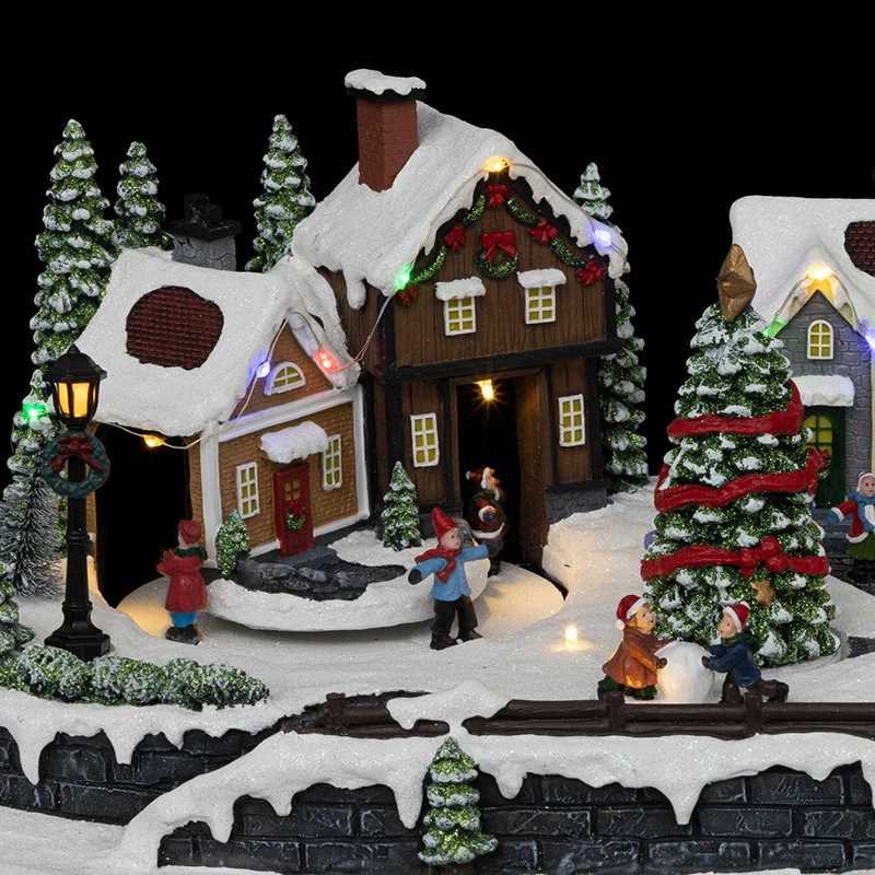 Village De Noël Rue Piétonne Lumineux Et Musical 4 Village De Noël Rue Piétonne Lumineux Et Musical – Image 2