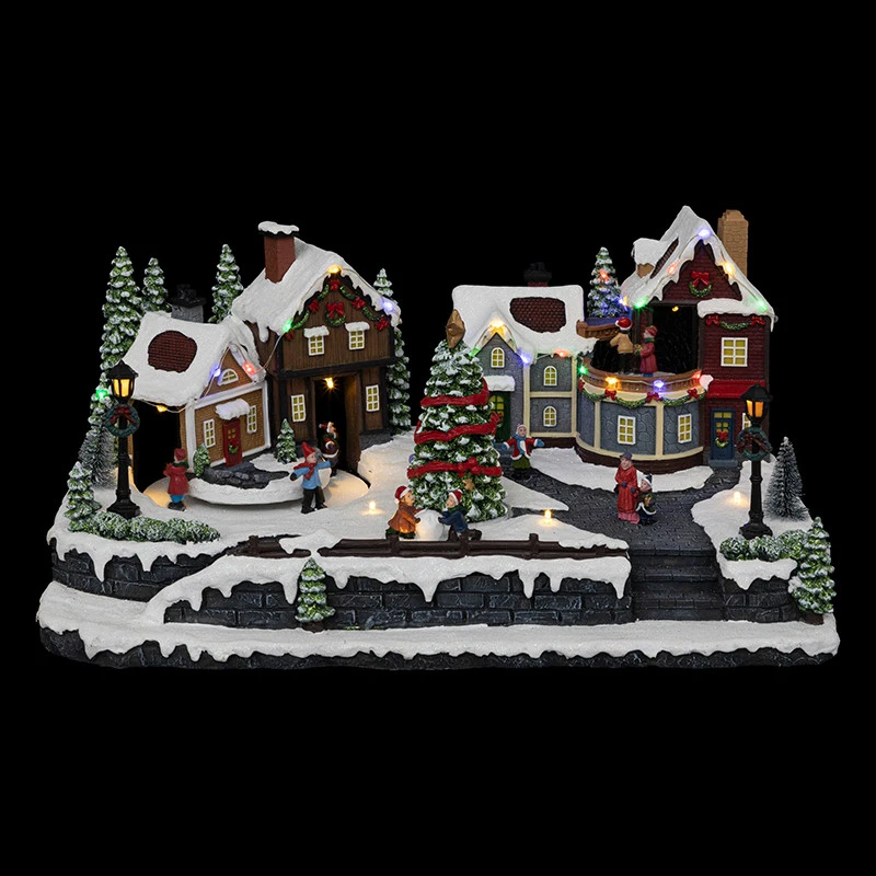 Village De Noël Rue Piétonne Lumineux Et Musical 3 Village De Noël Rue Piétonne Lumineux Et Musical