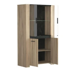 Demeyere Vitrine 2 + 2 Portes H174 Cm Sheffield 9 Demeyere Vitrine 2 + 2 Portes H174 Cm Sheffield -Mobilier Soldes vitrine 2 2 portes h174 cm sheffield 2