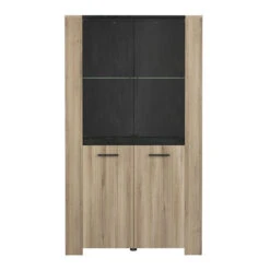 Demeyere Vitrine 2 + 2 Portes H174 Cm Sheffield 10 Demeyere Vitrine 2 + 2 Portes H174 Cm Sheffield -Mobilier Soldes vitrine 2 2 portes h174 cm sheffield 3