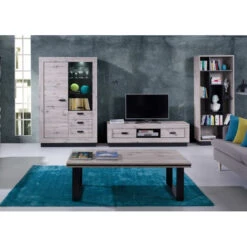 Vitrine 2 Portes 3 Tiroirs Marseille -Mobilier Soldes vitrine 2 portes 3 tiroirs marseille 3