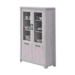 Vitrine 2 Portes Vitrées 2 Portes Pleines Olivos